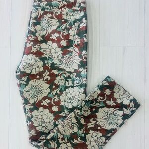 Floral Patterned Pants